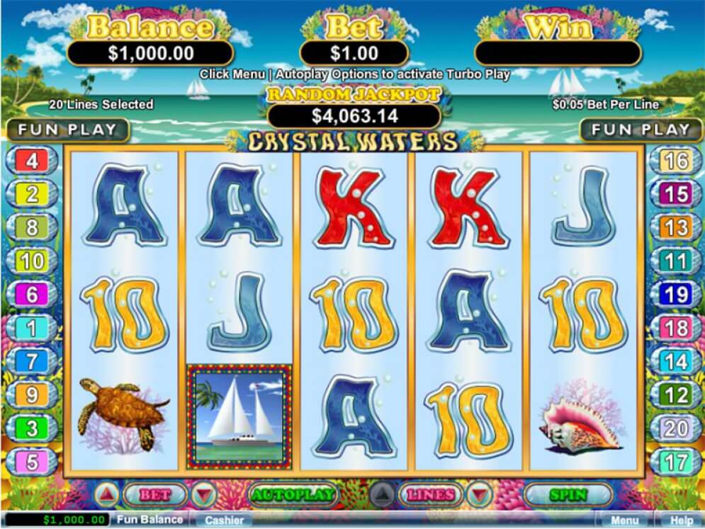 Dive into a Sea of Wins with Crystal Waters Slot 2