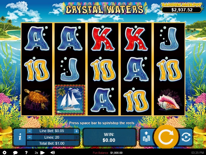 Dive into a Sea of Wins with Crystal Waters Slot 3
