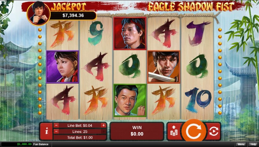 Fight for Big Wins in Eagle Shadow Fist Slot 3