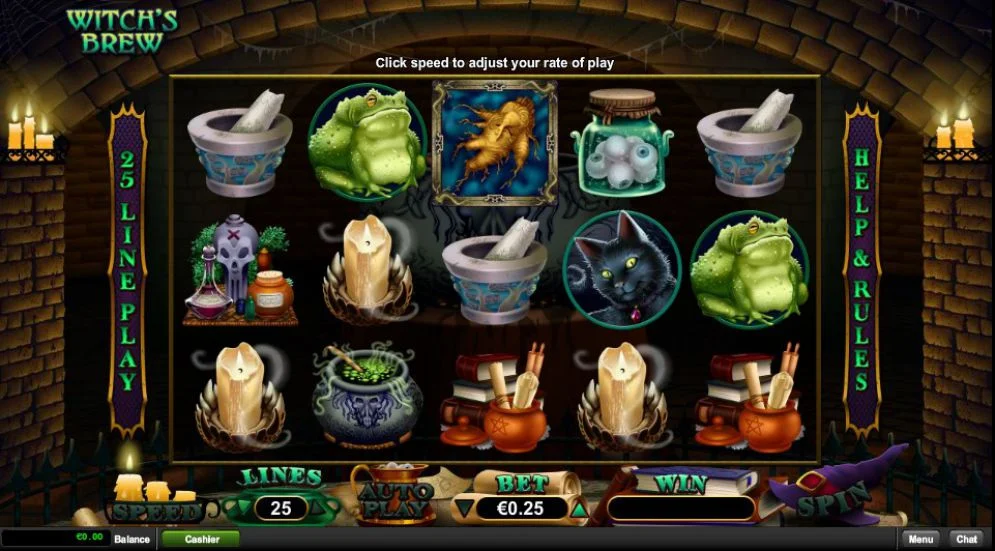 Brew Up Big Wins with Witch's Brew Slot 2