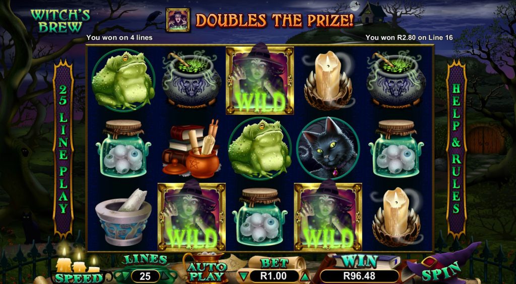 Brew Up Big Wins with Witch's Brew Slot 3